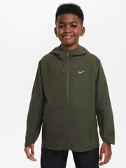 Nike Green Dri-FIT UV Woven Training Jacket - Image 1 of 4