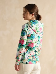 Joules Marlston Floral Cotton Rich Slim Fit Hoodie - Image 2 of 7