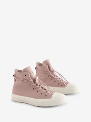 Naravni - Converse Usnjeni trenerji Chuck Taylor All Star - Slika 6 iz 16