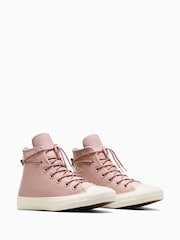 Naravni - Converse Usnjeni trenerji Chuck Taylor All Star - Slika 8 iz 16