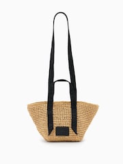 AllSaints Natural Celayne Mini Tote Bag - Image 2 of 6