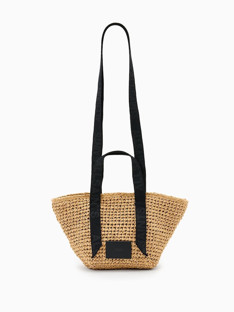 AllSaints Natural Celayne Mini Tote Bag - Image 2 of 6