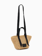 AllSaints Natural Celayne Mini Tote Bag - Image 4 of 6