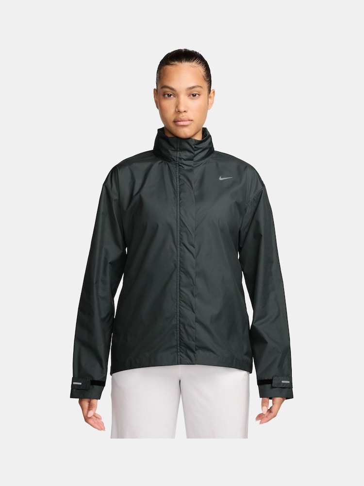 Nike Dark Green Fast Repel Water Repellent Running Jacket - Image 1 of 3