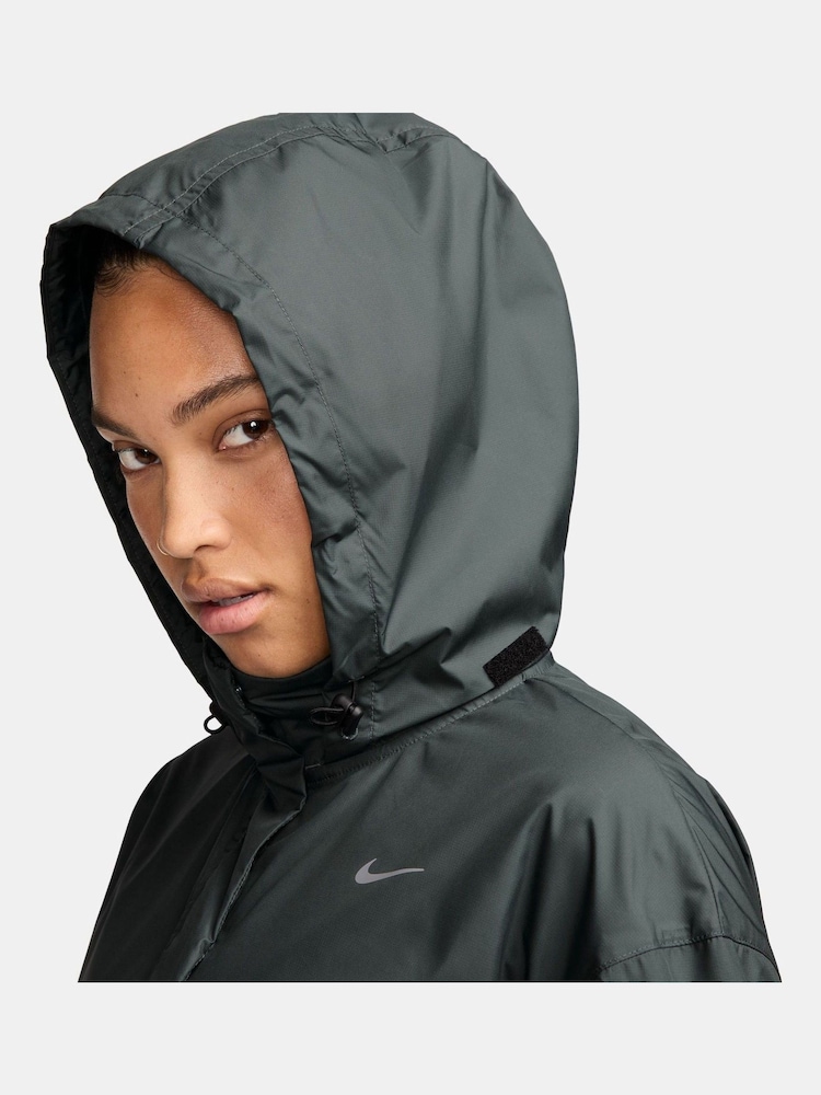 Nike Dark Green Fast Repel Water Repellent Running Jacket - Image 3 of 3