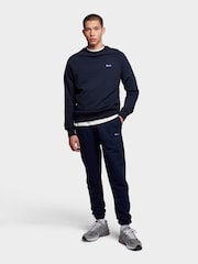 Penfield Blue Mens Relaxed Fit 100% Cotton Original Logo Joggers - Image 2 of 7