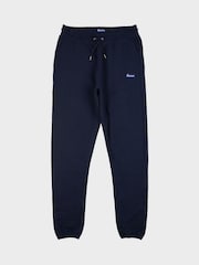 Penfield Blue Mens Relaxed Fit 100% Cotton Original Logo Joggers - Image 6 of 7