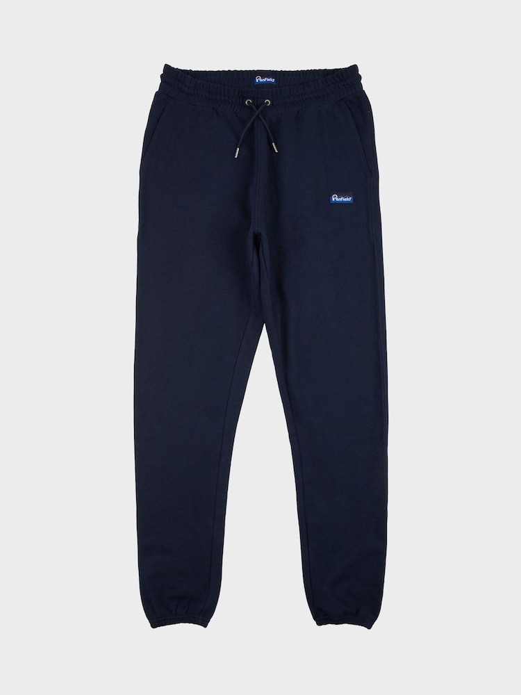 Penfield Blue Mens Relaxed Fit 100% Cotton Original Logo Joggers - Image 6 of 7