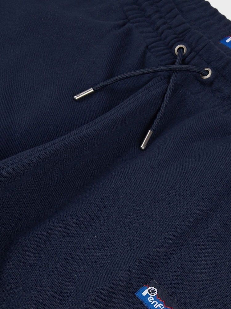 Penfield Blue Mens Relaxed Fit 100% Cotton Original Logo Joggers - Image 7 of 7