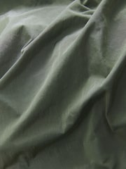 Khaki Green Premium Long Padded Hooded Coat - Image 7 of 7