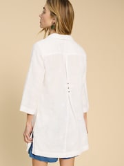 White Stuff Natural Blaire 100% Linen Tunic - Image 2 of 7