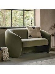 Gallery Home Moss Green Camden 2 Seater Sofa - Image 1 of 8