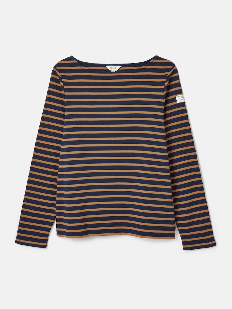 Azul marino y tostado - Joules Harbour Boat Neck Breton Top - Imagen 6 de 6 Azul marino y tostado - Joules Harbour Boat Neck Breton Top - Imagen 6 de 6