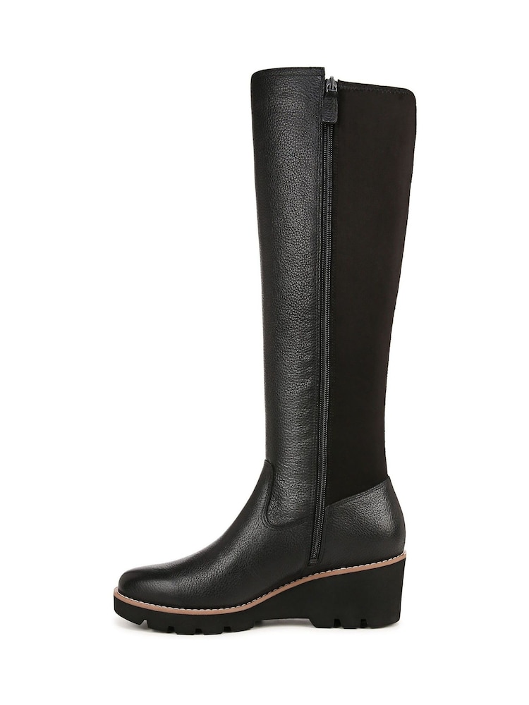 Vionic Wide Fit Ashland Knee High Leather Boots - Image 2 of 6 Vionic Wide Fit Ashland Knee High Leather Boots - Image 2 of 6