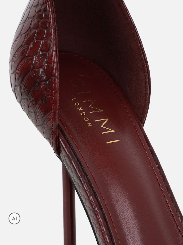 Simmi London Red Marinah Court Shoes - Image 4 of 4 Simmi London Red Marinah Court Shoes - Image 4 of 4
