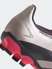 adidas Metallic Predator Kids League Multi-Ground Football Boots - Image 9 of 10
