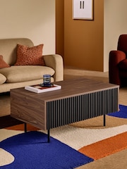 MADE.COM Dark Brown Blaze Coffee Table - Image 1 of 6