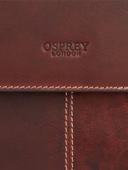 Osprey London Large The Narissa Leather Black Crossbody Bag - Image 4 of 4