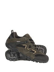 Mountain Warehouse Green Mens Curlews Waterproof Walking Shoes - Image 1 of 5