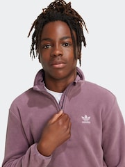 adidas Originals Dark Purple Junior Fleece - Image 4 of 5