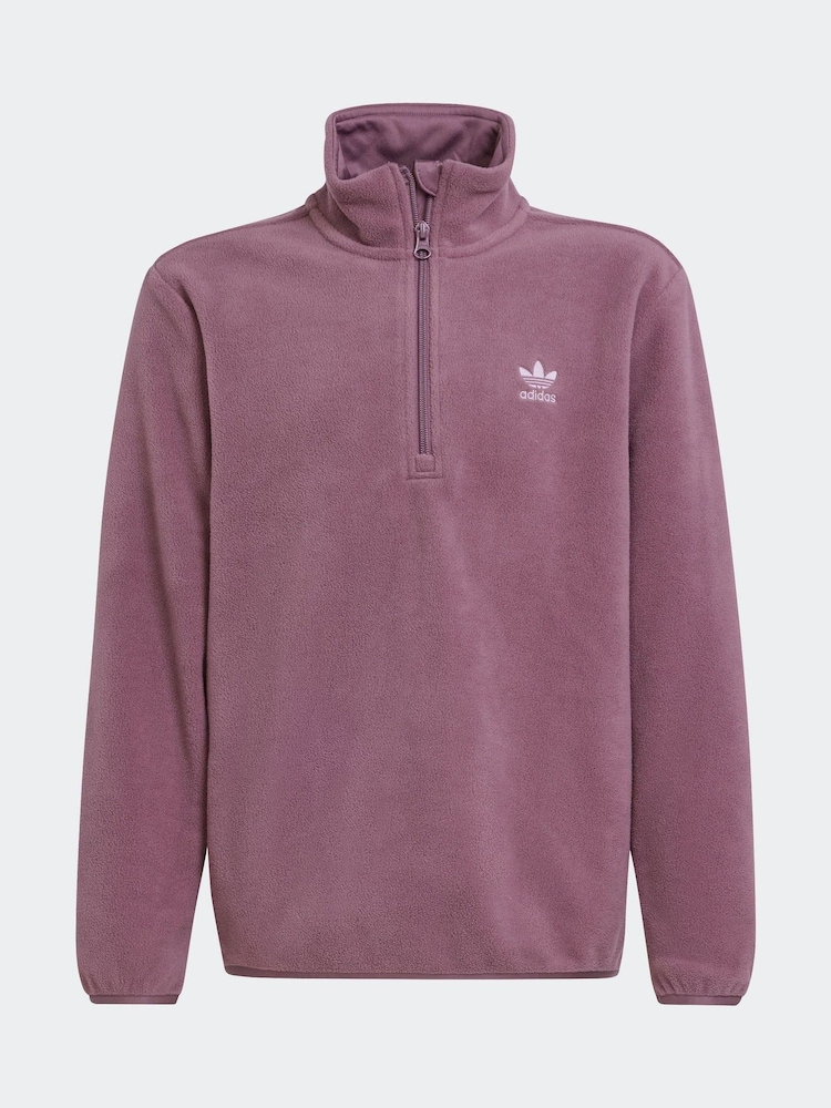 adidas Originals Dark Purple Junior Fleece - Image 5 of 5