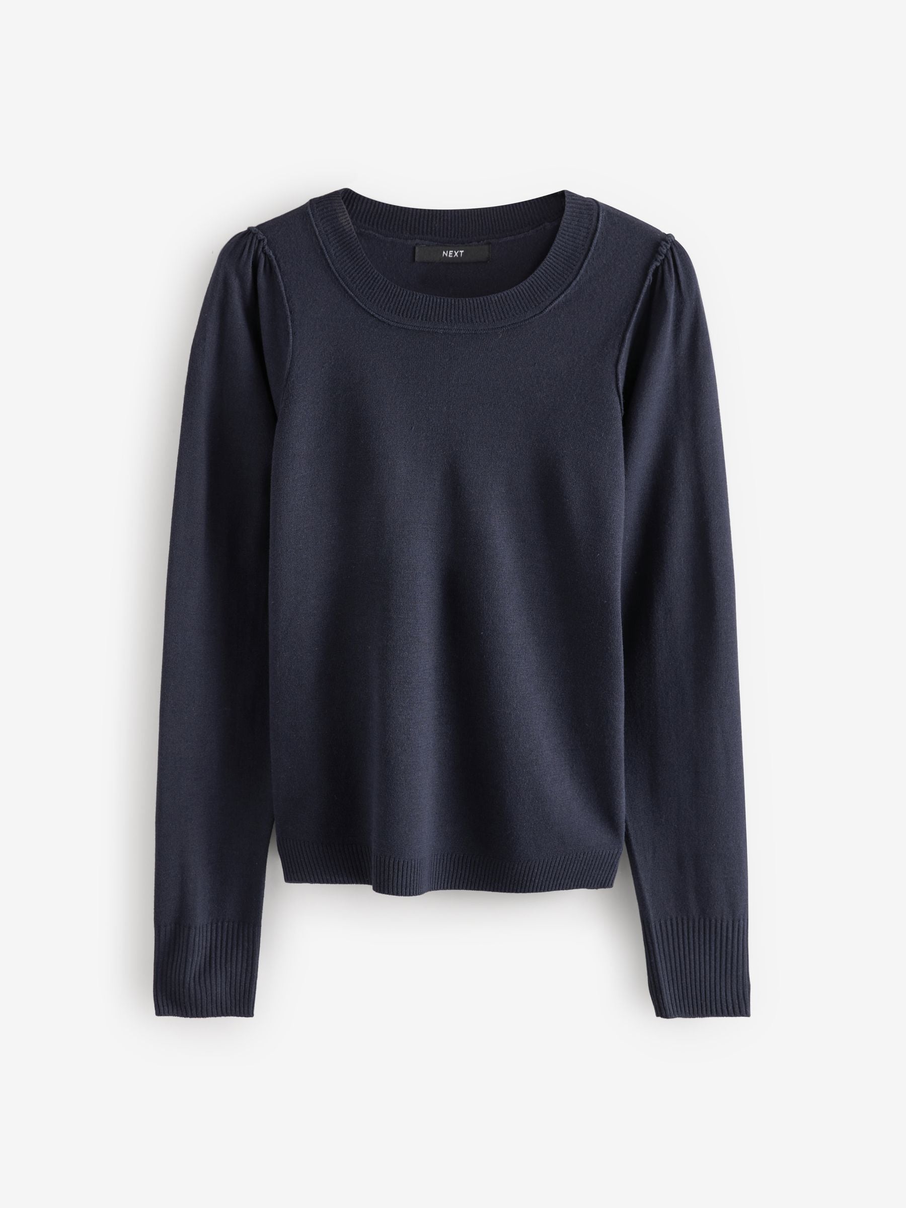 Buy Navy Blue Crew Neck Long Sleeve Jumper from Next Ireland