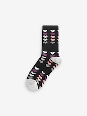 Black/White Sheep Ankle Socks 5 Pack - Image 4 of 6