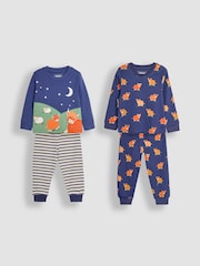 Jojo Maman Bébé 2-Pack bombažne pižame - Slika 1 iz 5