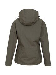 Mountain Warehouse Green Womens Thunderstorm 3-In-1 Waterproof Jacket - Image 4 of 5