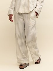 Nobodys Child Cream/Black Misha Trousers - Image 1 of 10