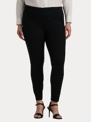 Lauren Ralph Lauren Curve Keslina Hose in Marineblau - Bild 7 von 9