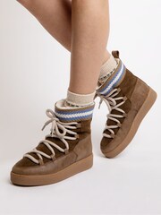 Penelope Chilvers Cosmos Suede Brown Boots - Image 1 of 4