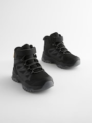 Black/Grey Waterproof Walking Boots - Image 1 of 6
