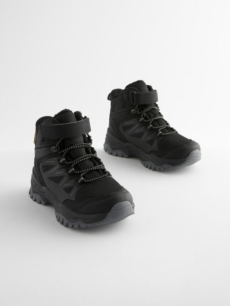 Black/Grey Waterproof Walking Boots - Image 1 of 6