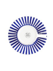 Spode Blue Steccato Espresso Cup and Saucers Set of 4 - Image 4 of 5