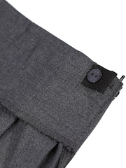Trutex Grey 16" Stitch Down Permament Pleats School Skirt (10-16 Yrs) - Image 6 of 6