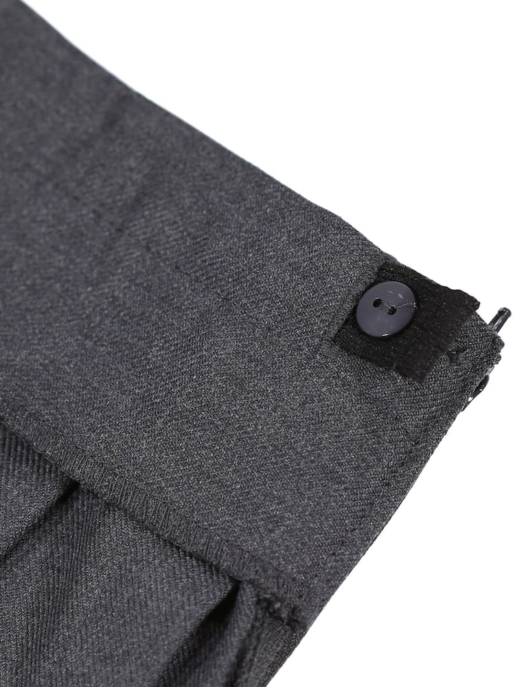 Trutex Grey 16" Stitch Down Permament Pleats School Skirt (10-16 Yrs) - Image 6 of 6