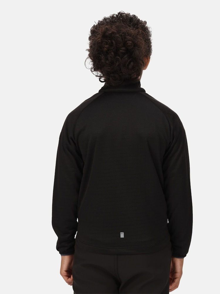 Regatta Black Junior Highton Lite Softshell Jacket - Image 2 of 7
