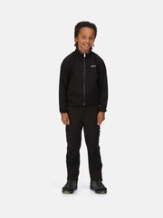 Regatta Black Junior Highton Lite Softshell Jacket - Image 3 of 7