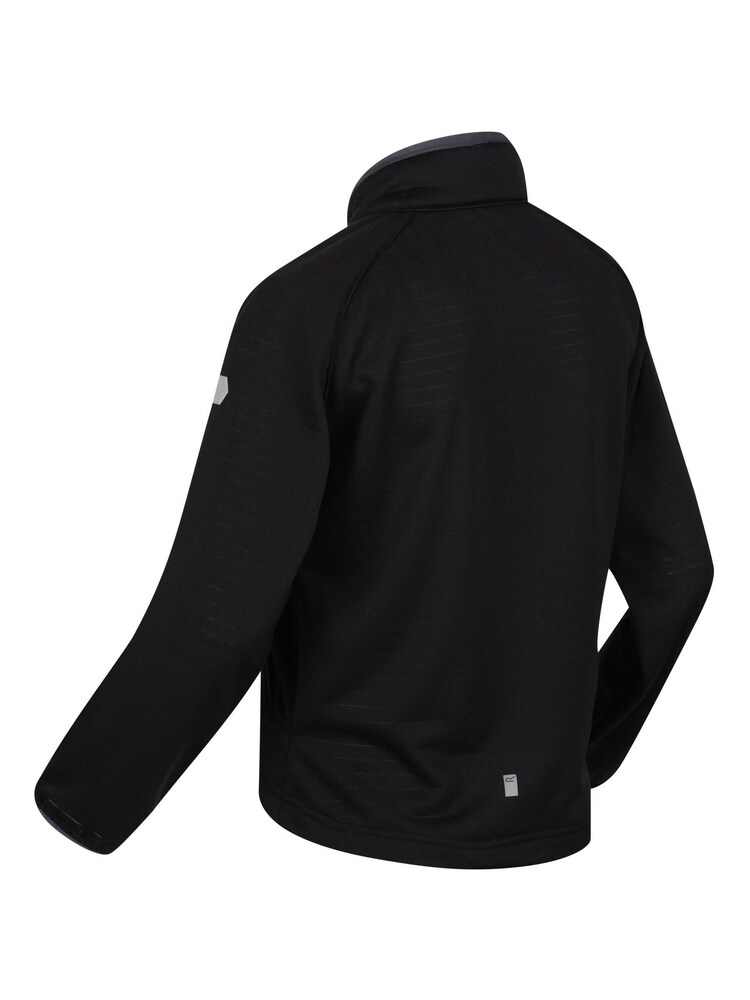 Regatta Black Junior Highton Lite Softshell Jacket - Image 7 of 7