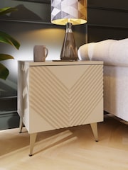 Frank Olsen Antique White AVA SMART Side Table - Image 1 of 9