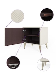 Frank Olsen Antique White AVA SMART Side Table - Image 7 of 9