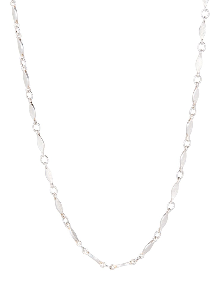 Oliver Bonas Silver Plated Mariana Link And Loop Chain Necklace - Image 1 of 5