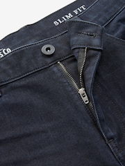Ink Blue Slim Fit Essential Stretch Jeans - Image 8 of 10