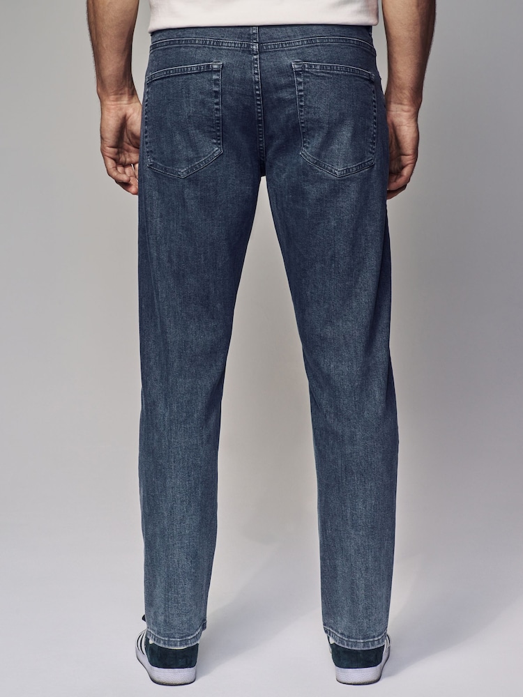 Grey Steel Slim Fit Classic Stretch Jeans - Image 4 of 10