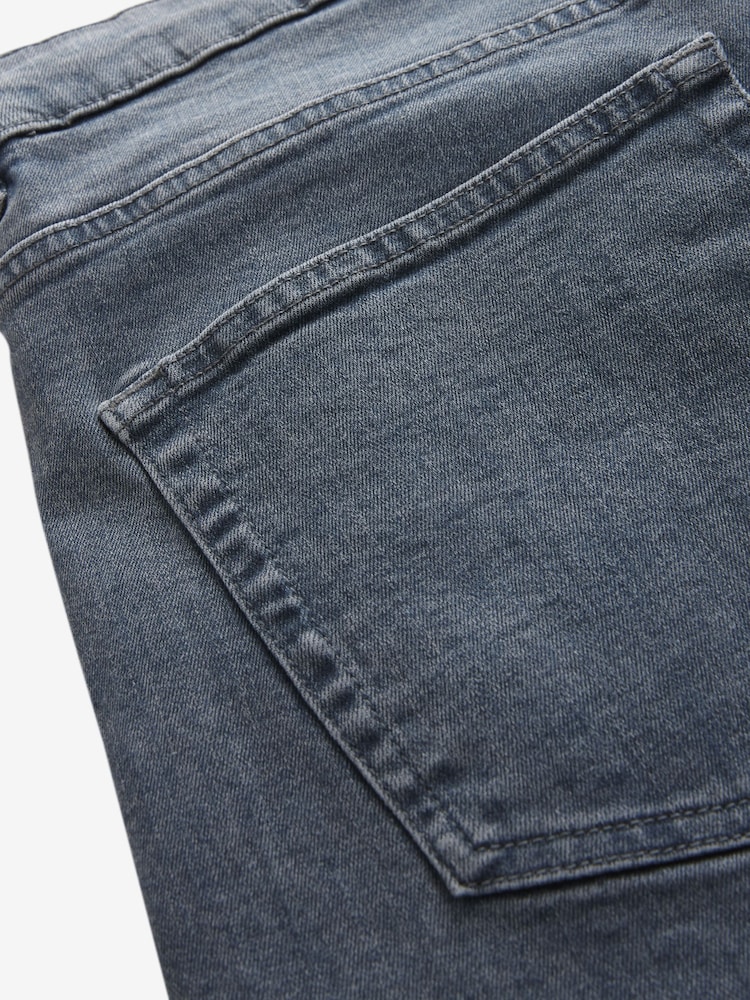 Grey Steel Slim Fit Classic Stretch Jeans - Image 9 of 10