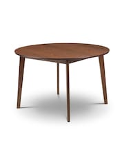 Julian Bowen Walnut Farringdon Circular Table - Image 2 of 5