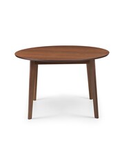 Julian Bowen Walnut Farringdon Circular Table - Image 3 of 5