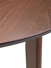 Julian Bowen Walnut Farringdon Circular Table - Image 5 of 5