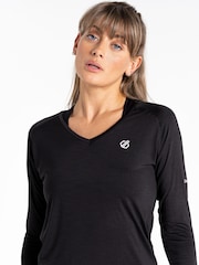 Dare 2b Womens Blue Discern Lightweight T-Shirt - Image 5 of 6